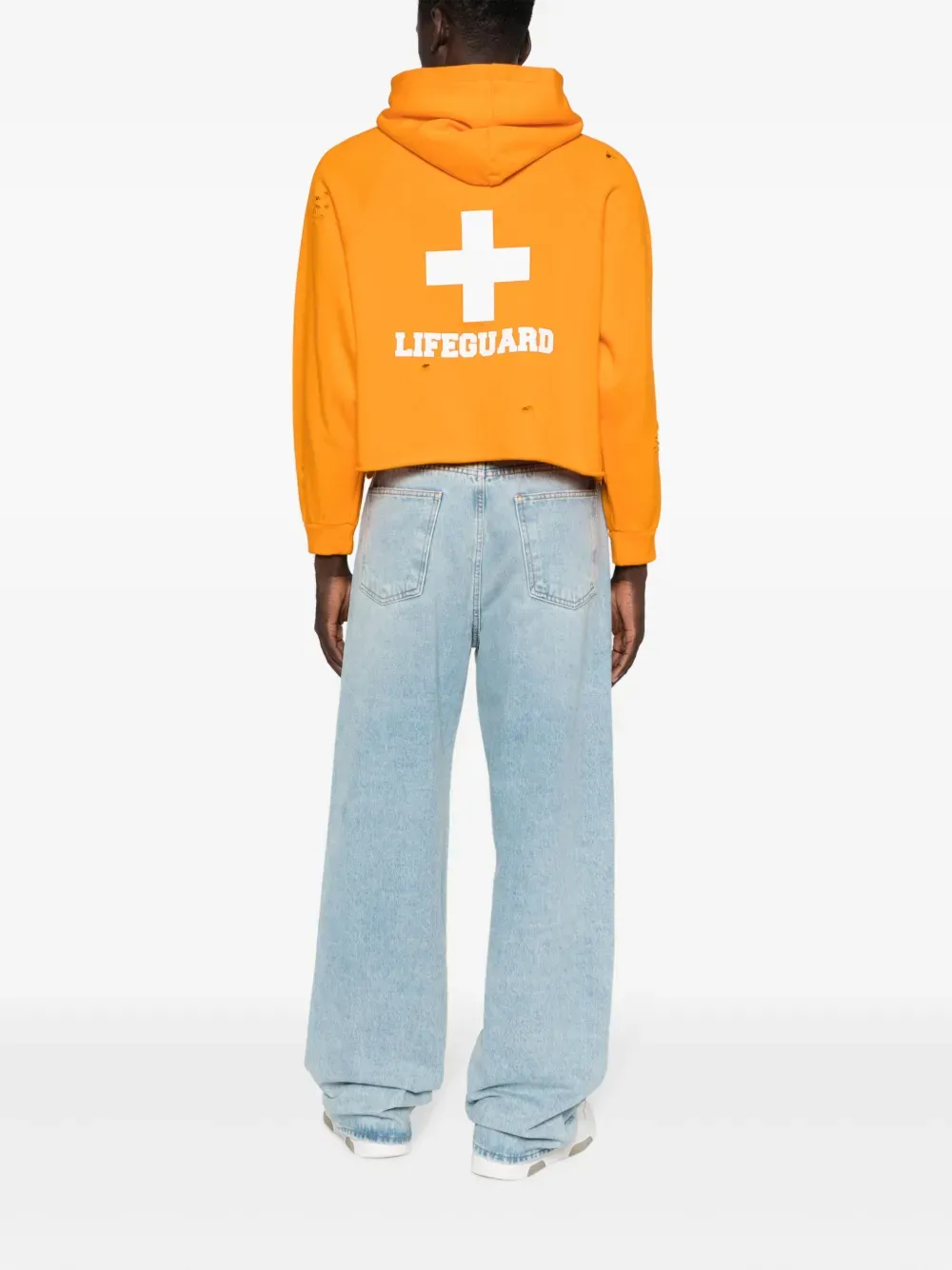 Women's Crop Hoodie​ by UNIT-100 5