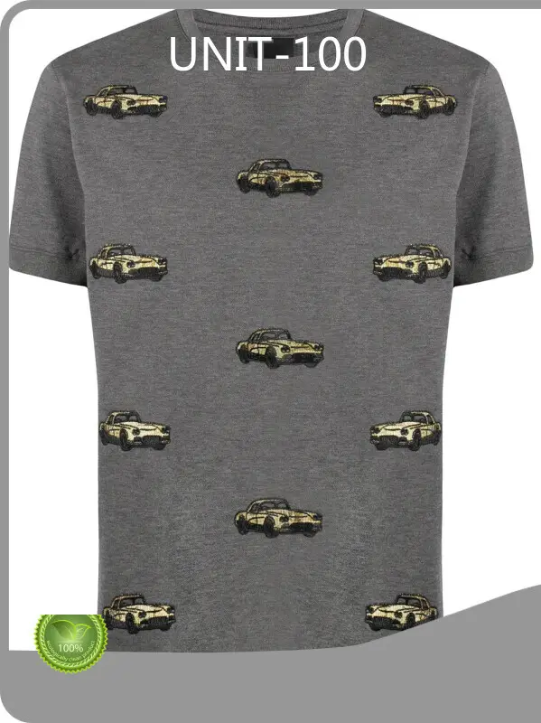 Customized T Shirts for Couples​ Embroidery T-shirt Wholesale - UNIT-100 1