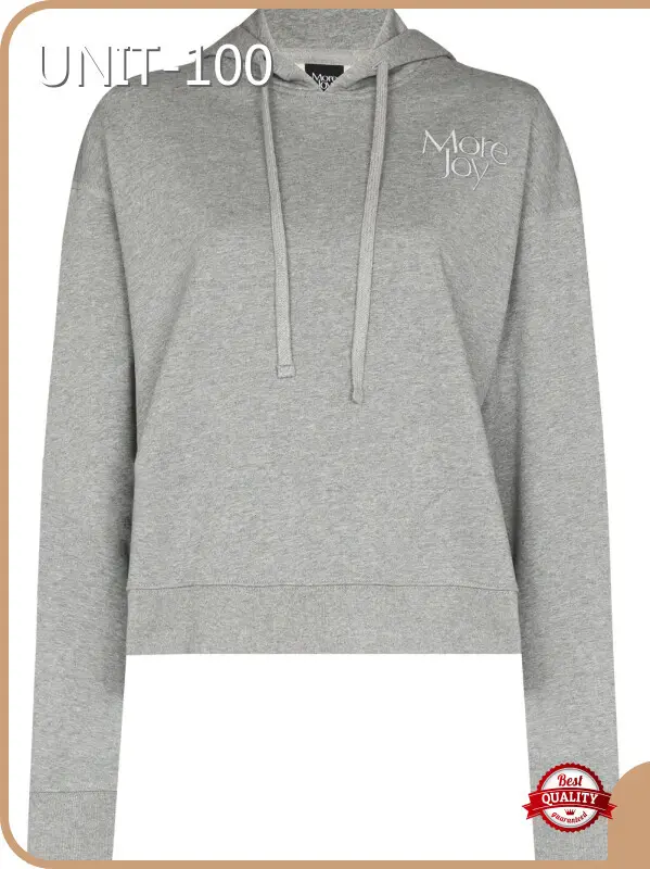 Black Crop Hoodie​ by UNIT-100 1