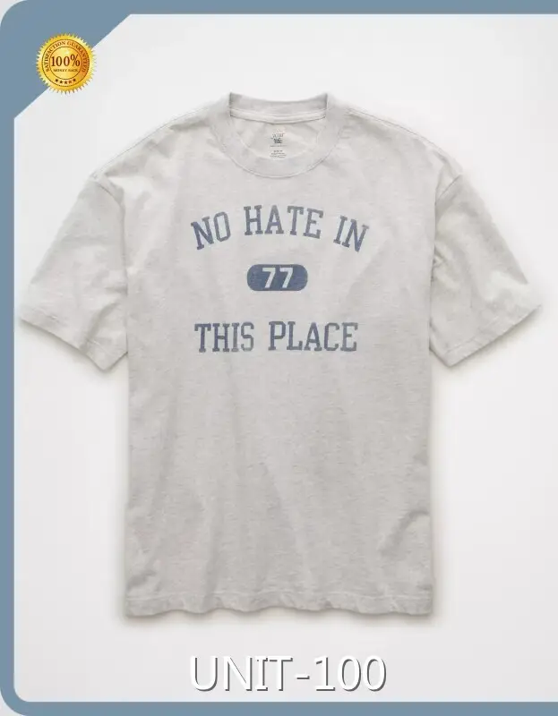 Oversized Modal T Shirt​ Custom T-shirts Wholesale - UNIT-100 1