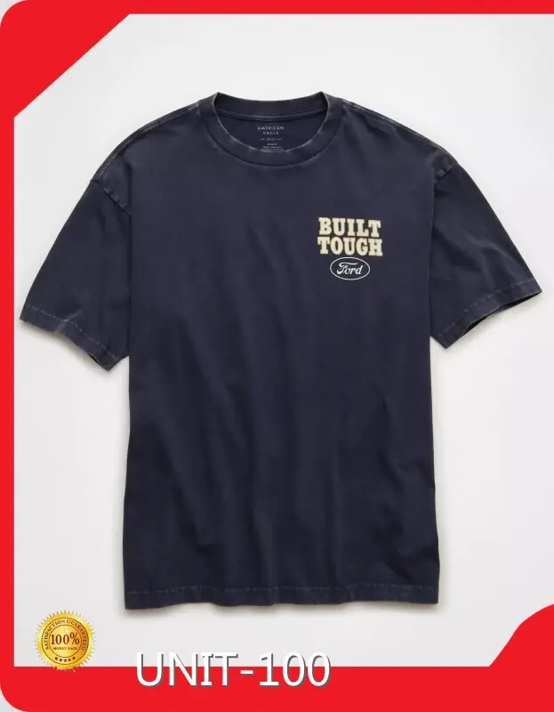 Top Rated Custom T Shirt Companies​ Boxy Fit T-Shirt Wholesale - UNIT-100 1