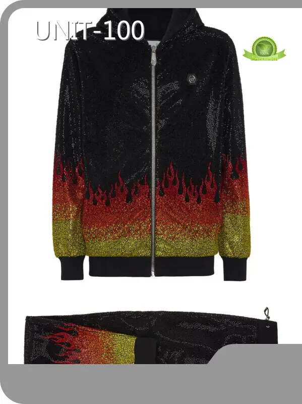 Mens Black Tapered Joggers​ by UNIT-100 1