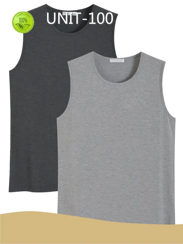 Bamboo T Shirt Manufacturers​ Tank Top Wholesale - UNIT-100 1