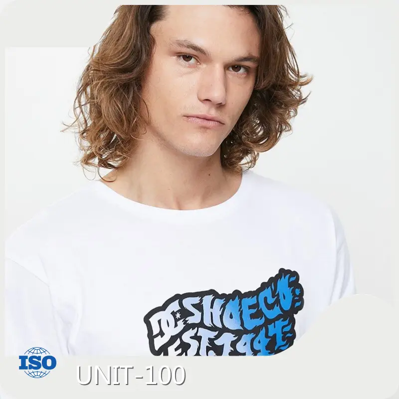 Cotton Long Sleeve Tee Custom T-shirts Wholesale - UNIT-100 1