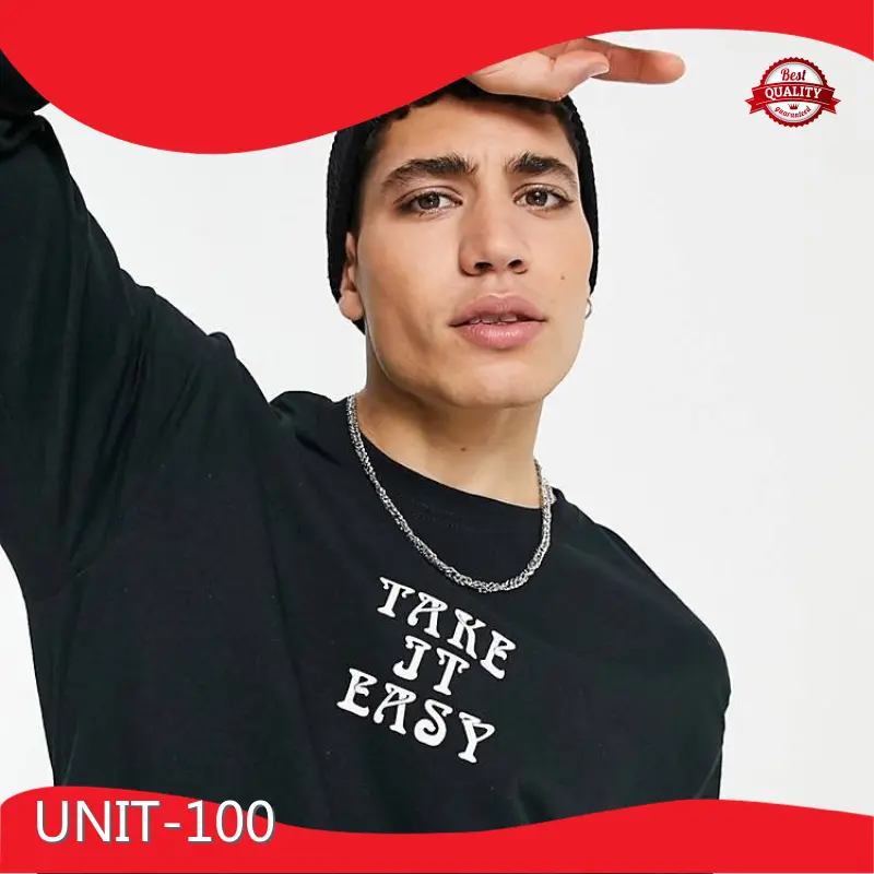 White Long Sleeve Tee by UNIT-100 1