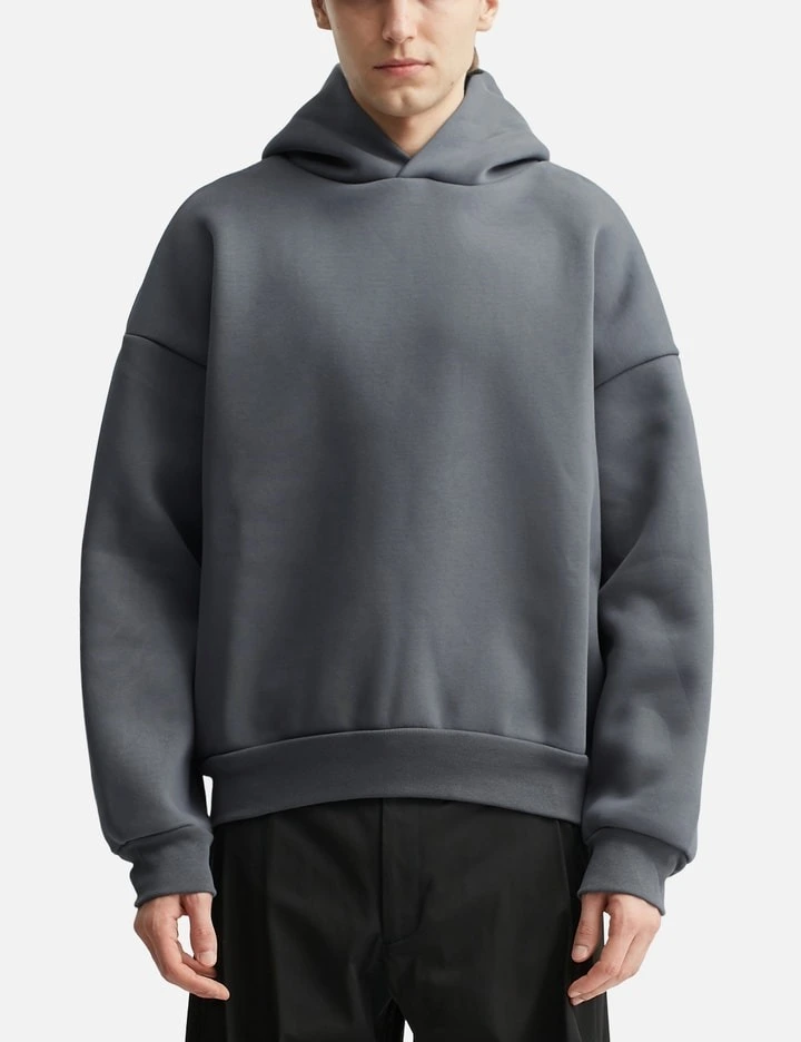 610GSM Heavyweight Drop-Shoulder Fixed-Hood Hoodie 1