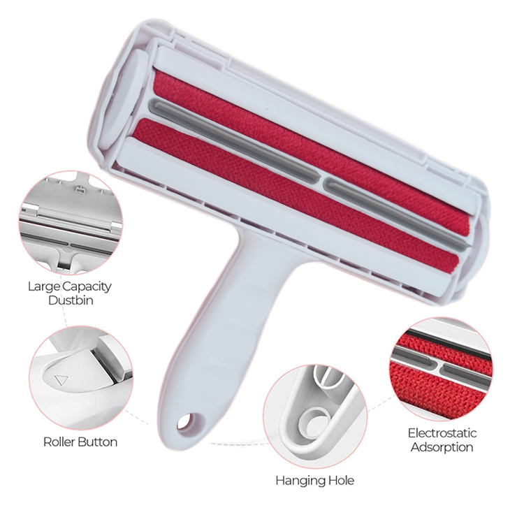 Roadreign - Aangepaste pluizenroller voor huisdierenhaar, honden- en kattenhaar, zelfreinigende haarverwijderingsroller, fabrikant 8