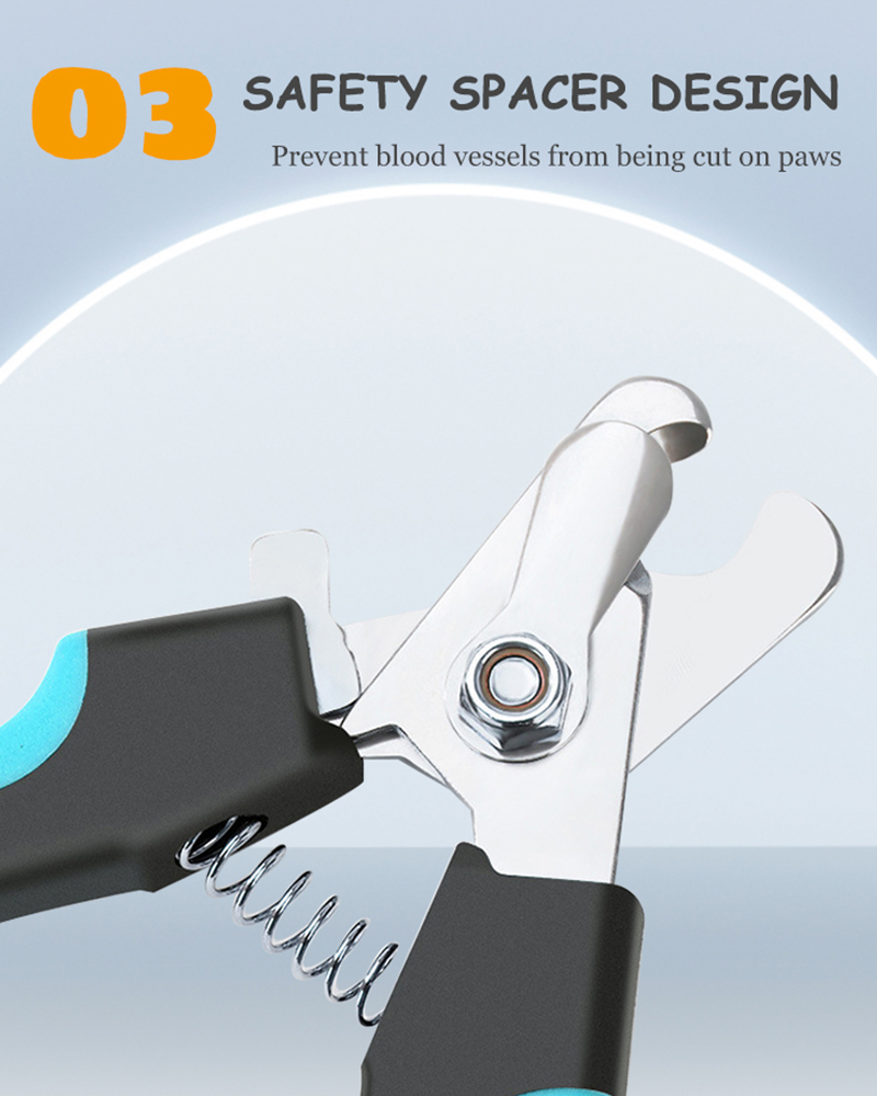 Quality pet nail clippers wholesale stainless steel cat grooming accessories Manufacturer | Roadreign 13