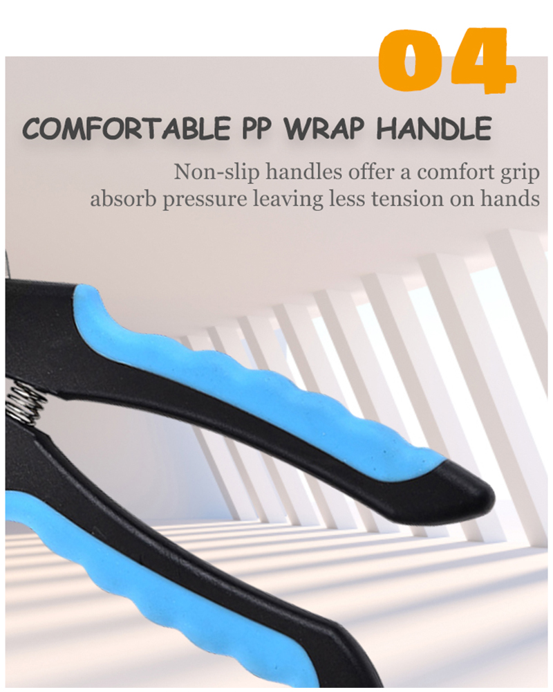 Quality pet nail clippers wholesale stainless steel cat grooming accessories Manufacturer | Roadreign 14