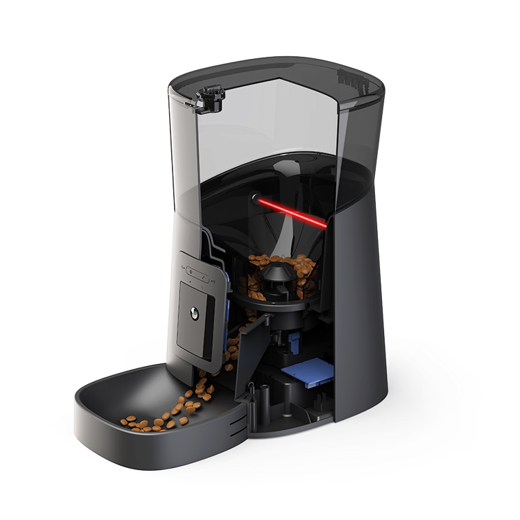 Customized automatic cat food dispenser 6L capacity APP feeding by schedule manufacturers From China | Roadreign 11