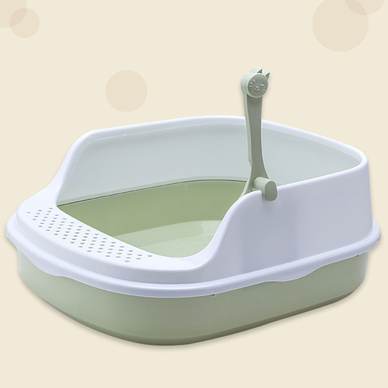 Quality cat litter box plastic pet toilets for cat indoor Manufacturer | Roadreign LL-1501 13