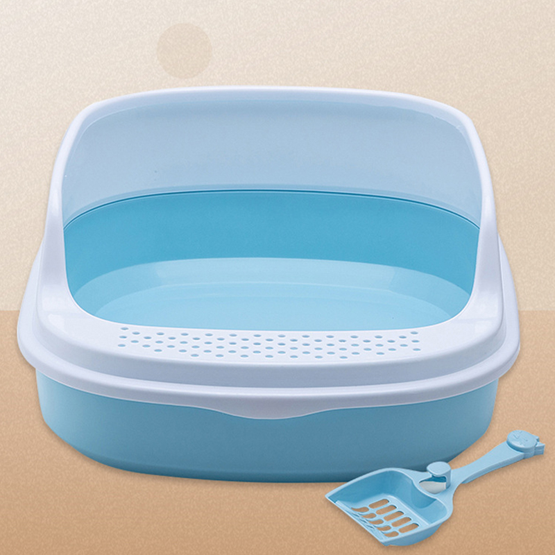 Quality cat litter box plastic pet toilets for cat indoor Manufacturer | Roadreign LL-1501 12
