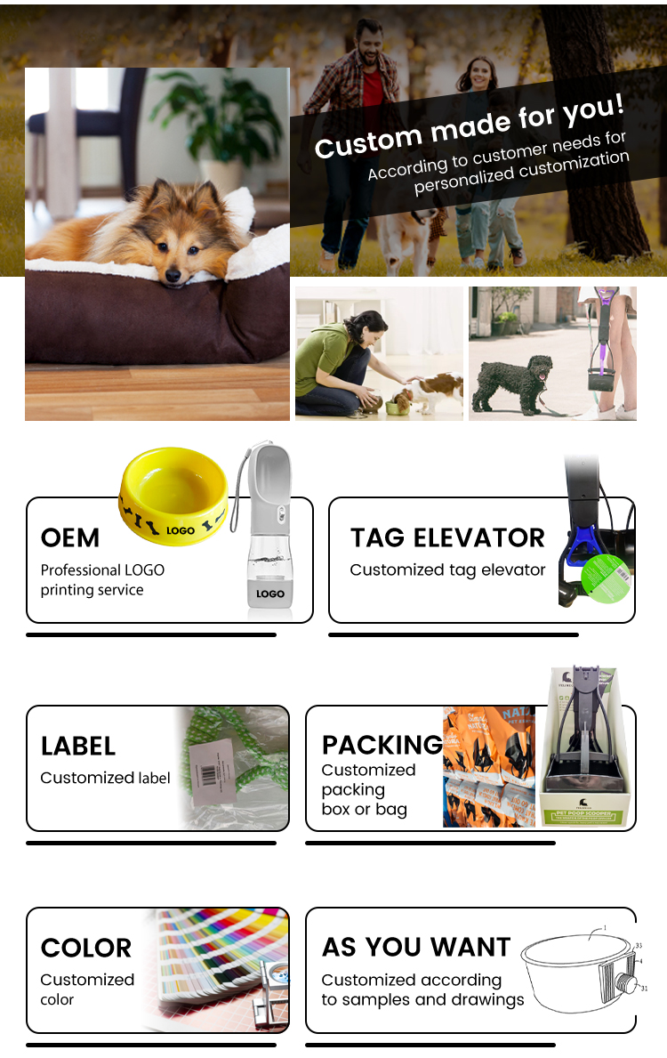 ROADREIGN - Wholesale Pet Poop Picker Plastic Folding Dog Pooper Scooper With Bags Pet Cleaning 16