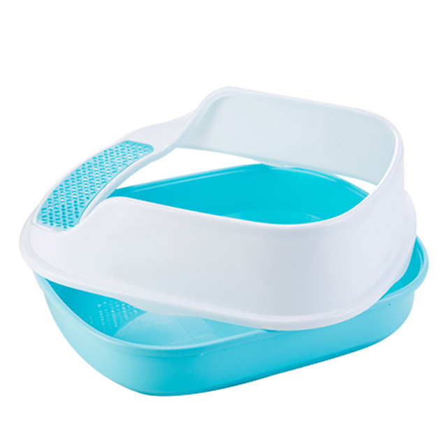 Customized plastic cat toilet large pet litter box manufacturers From China | Roadreign 12