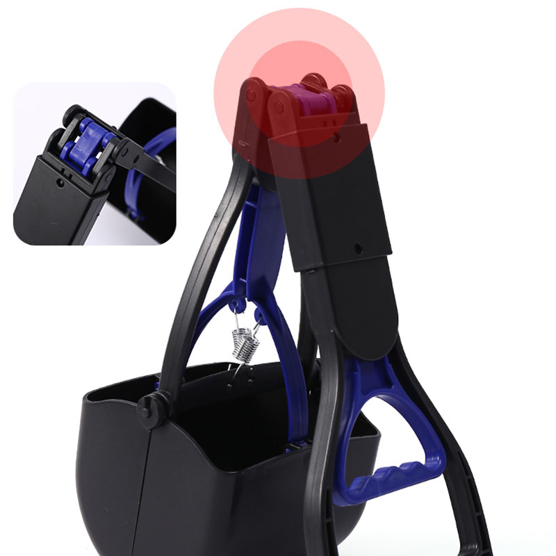 Quality Pet Pooper Scooper 45CM Foldable Plastic Dog Poop Picker With Poop Bags Manufacturer | Roadreign LL-1005 14