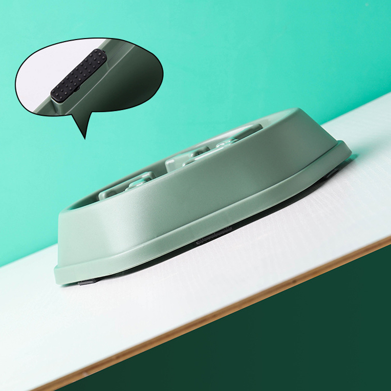 dog slow feeder bowl platic pet food dispenser supplier 13