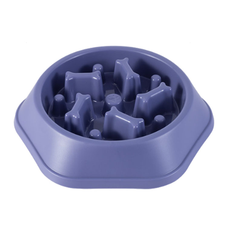 dog slow feeder bowl platic pet food dispenser supplier 6