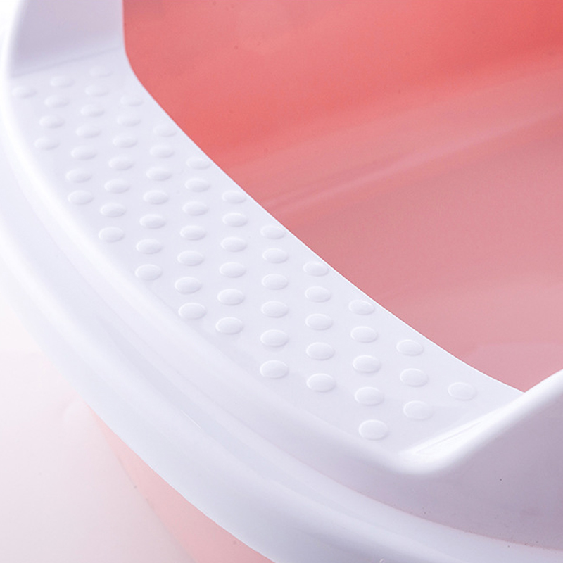 litter box plastic cat toilet design for pet waste clean up and indoor training 7