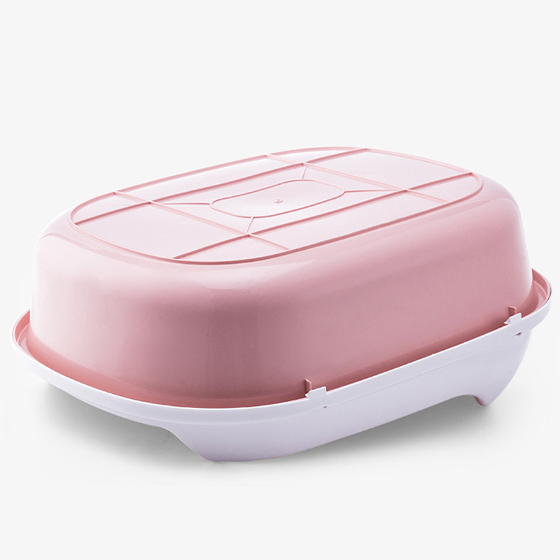 litter box plastic cat toilet design for pet waste clean up and indoor training 13