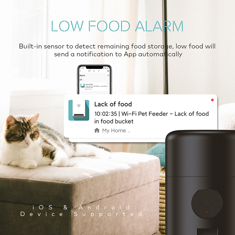 Customized dog smart dispenser pet auotmtic feeder cat food bowl manufacturers From China | Roadreign 13