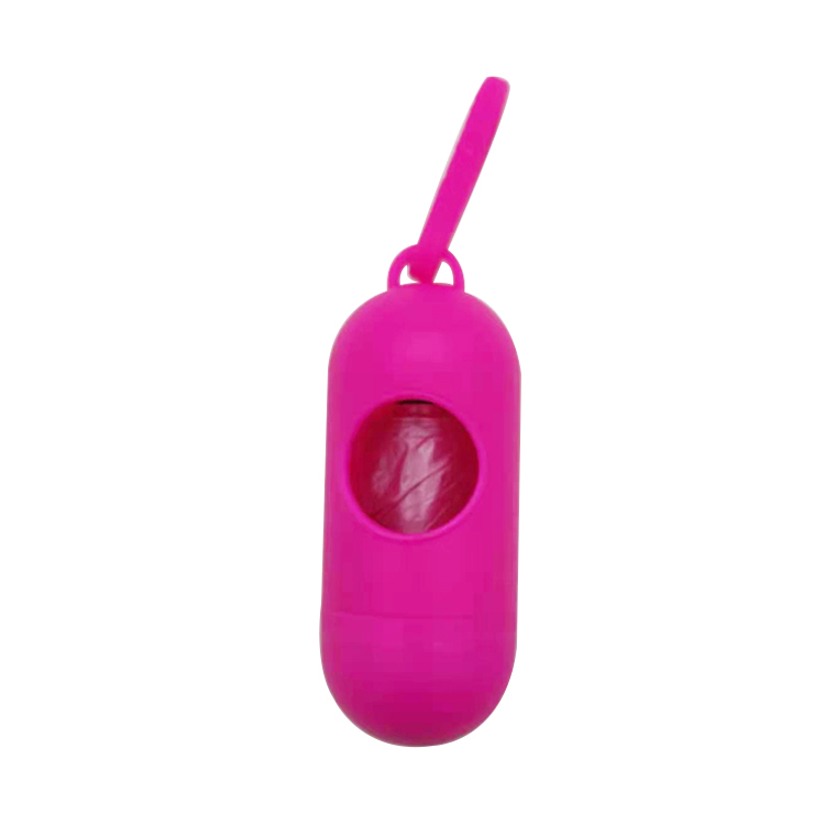 El mejor dispensador de bolsas para excrementos de mascotas, con impresión personalizada, de plástico con forma de pastilla, soporte para bolsas de excrementos de perro - Roadreign LL-1202 4