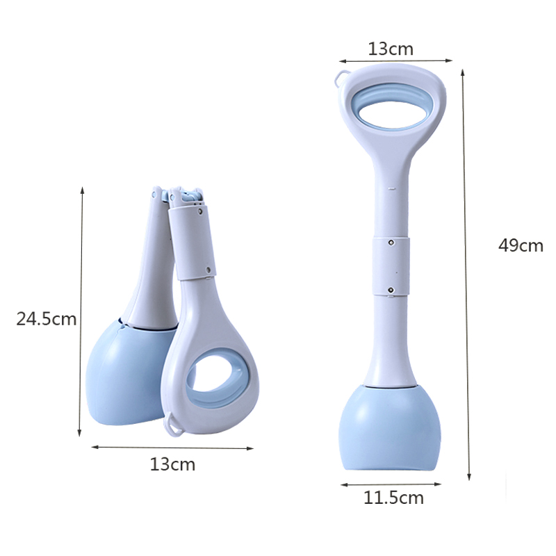 Best Dog Pooper Clamp 49 CM Foldable Plastic Pet Poop Collector Scoop Company - Roadreign 8