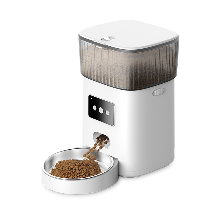 Automatic pet feeder with intelligent WiFi function for scheduled and measured feeding of dogs manufacturers | Roadreign 11