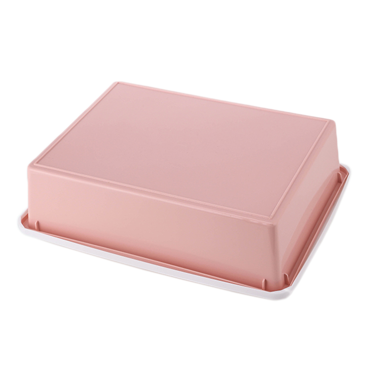 Plastic Cat Toilet Square Pet Litter Box With a Litter Shovel 14