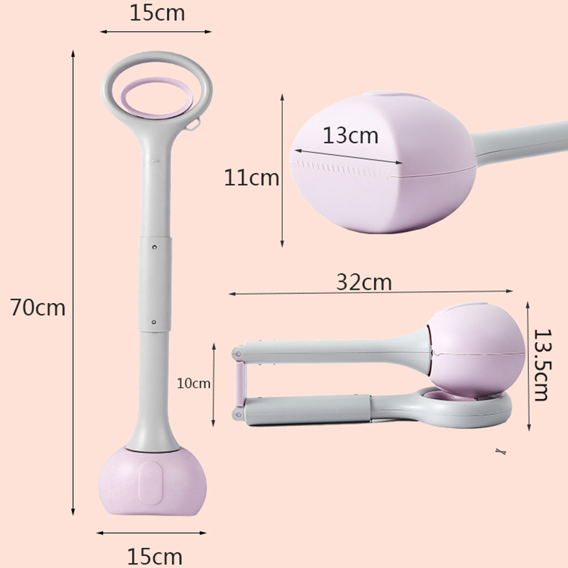 Customized Foldable Dog Pooper Scooper 70 cm Plastic Pet Outdoor Waste Scoop manufacturers From China | Roadreign 9