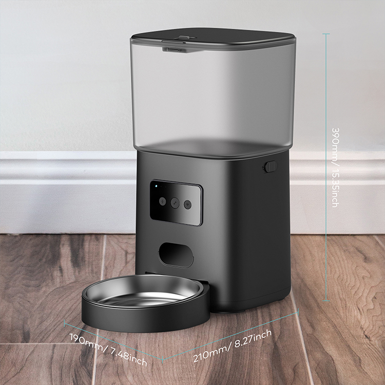 Quality easy-to-clean timed cat food dispenser automatic 6L dog scheduled feeder Manufacturer | Roadreign 12