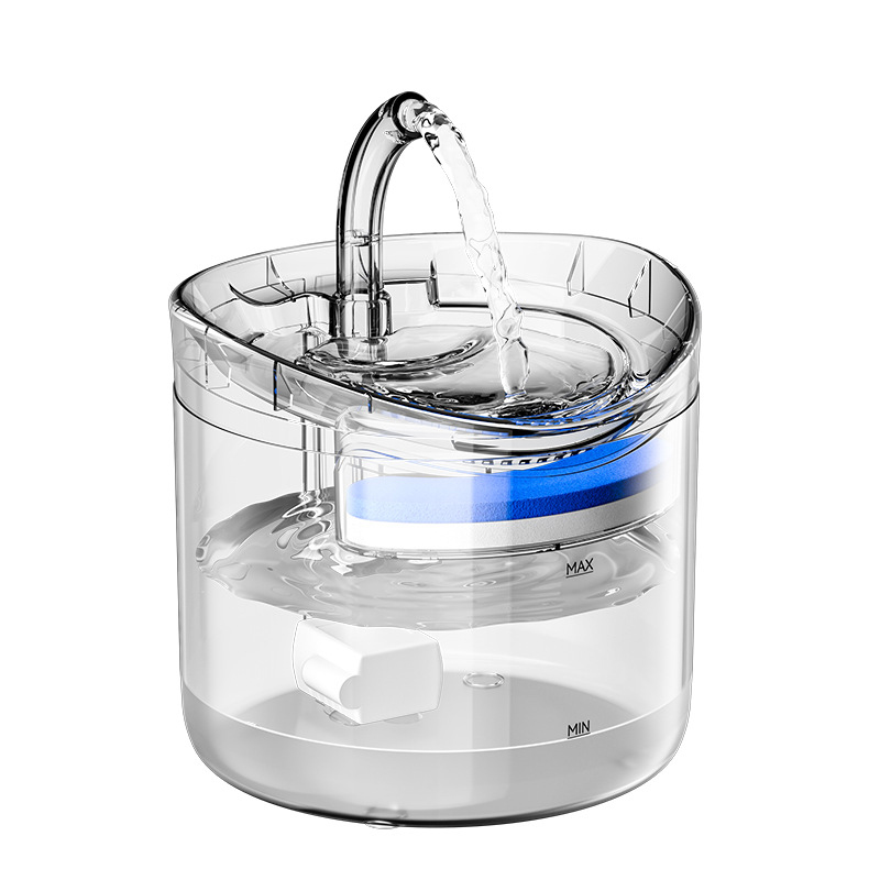 Beste waterdispenser voor katten met een grote capaciteit van 2 liter - Pet Flow Water Drink Company - Roadreign 2