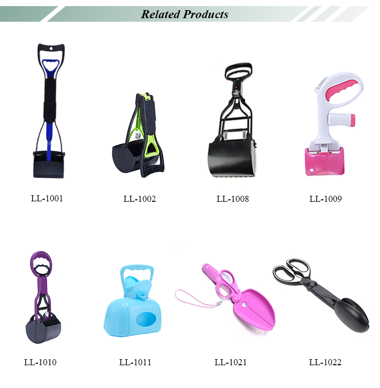 ROADREIGN - Wholesale Plastic Dog Pooper Scooper , Night Pet Pooper Picker With LED Light Pet Cleaning 11