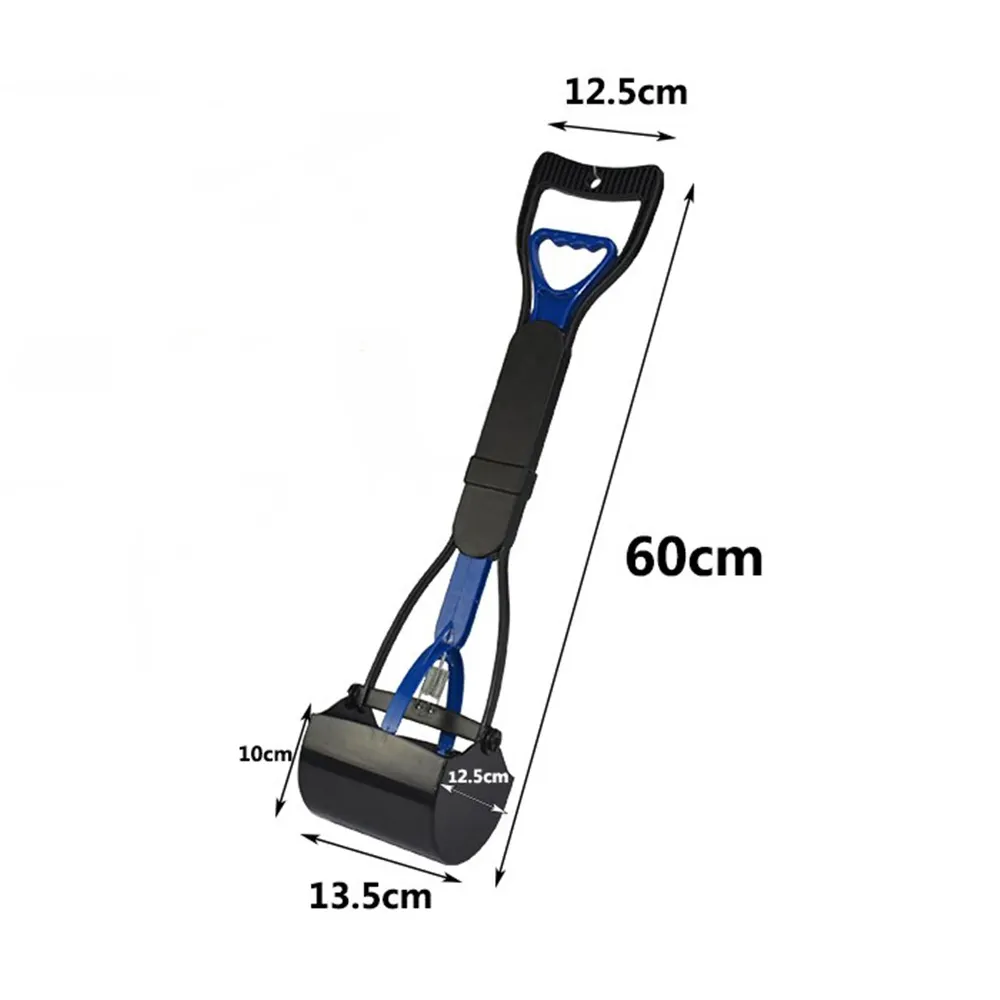 Upgraded 60CM Long Handle ABS Pet Waste Scoop for Dogs - Variety of Colors and Styles 4