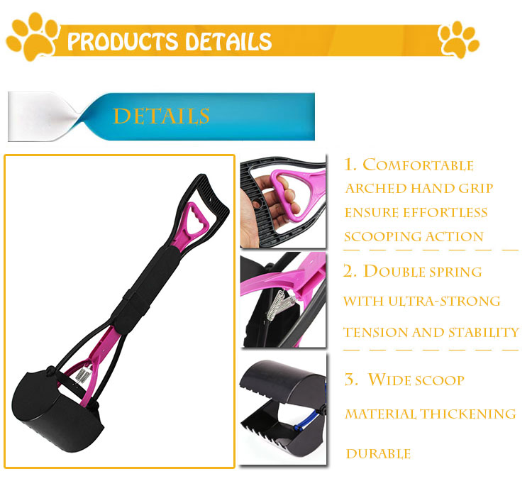 ROADREIGN - Best Selling Products In Pet Shop 60CM Long Handle ABS Waste Scoop For Dog All Products 9