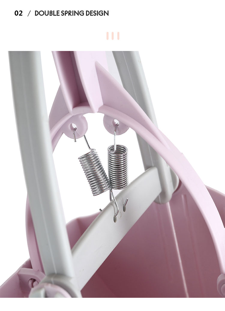 Custom Pet Cleaning Products Folding Design ABS Dog Pooper Scooper With Bags