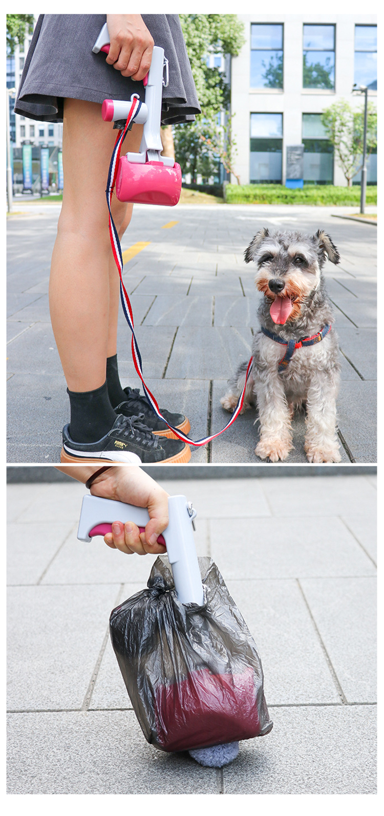 ROADREIGN - Factory Price Wholesale 40cm Plastic Pet Dog Poop Scooper All Products 12