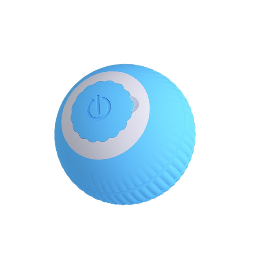 ROADREIGN - Pelota interactiva para perros con sistema de salto, juguete masticable eléctrico inteligente con gravedad que se auto-rodante 8