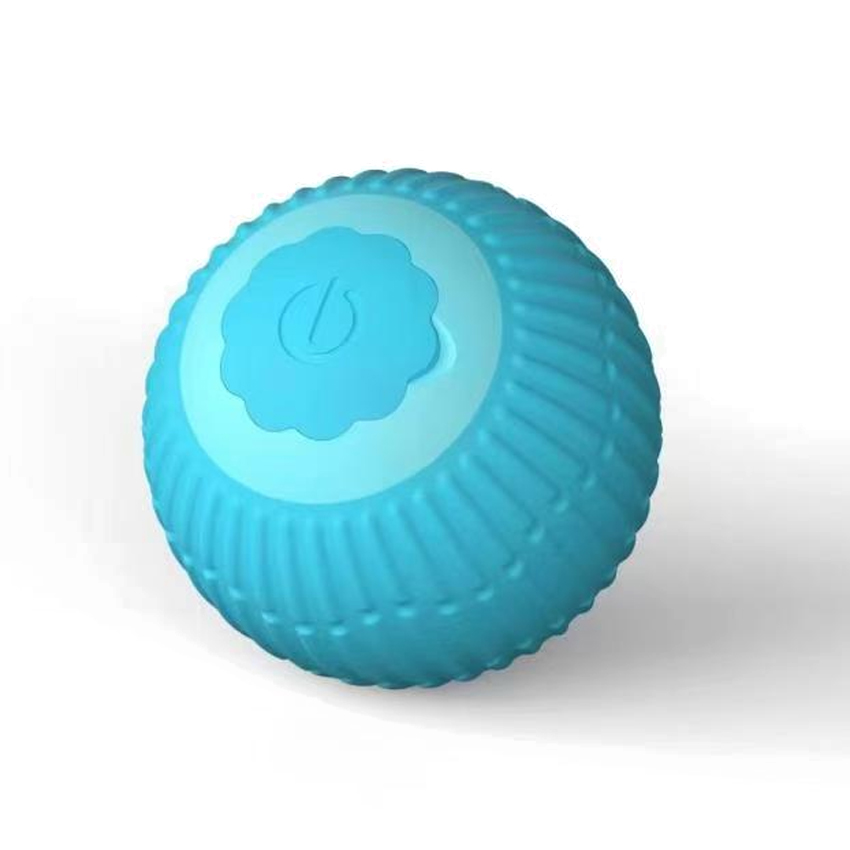 ROADREIGN - Pelota interactiva para perros con sistema de salto, juguete masticable eléctrico inteligente con gravedad que se auto-rodante 10