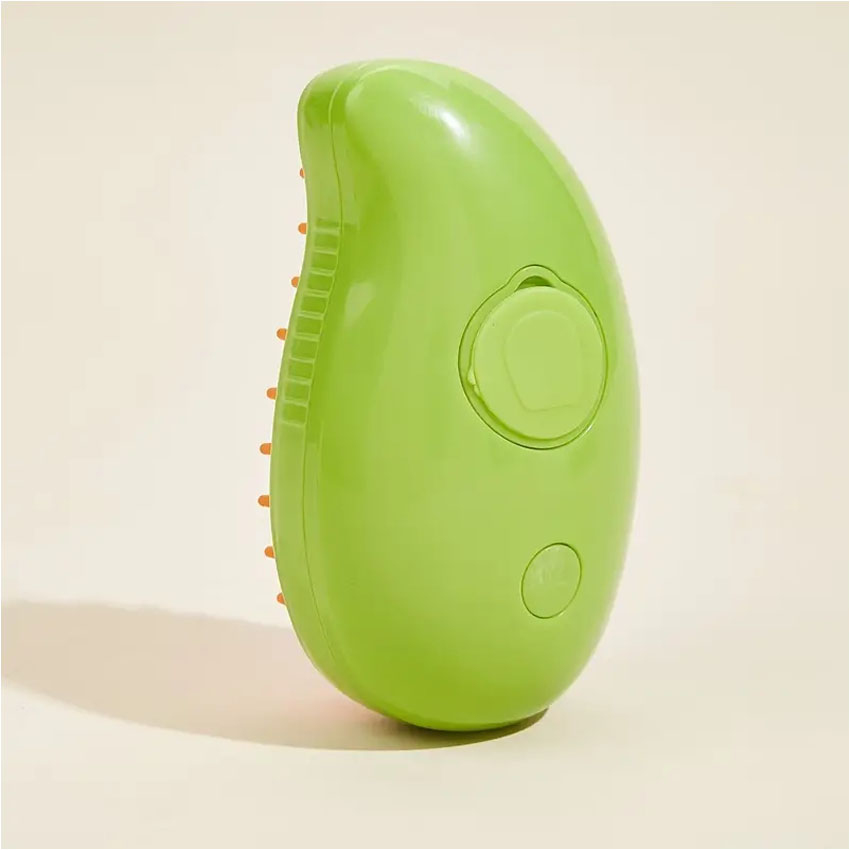 Brosse vapeur rechargeable USB 3 en 1 pour chats et chiens - Brosse à spray pour démêler et éliminer les poils morts - Idée cadeau de Noël pour animaux 3