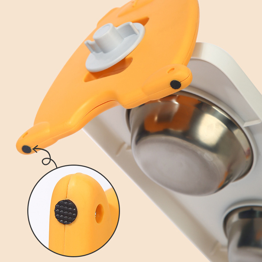 Adjustable Plastic Dog Bowl Tilted Cat Bowl Single Ceramic Double Stainless Steel Pet Feeder Bowls For Protect Pet Neck 10