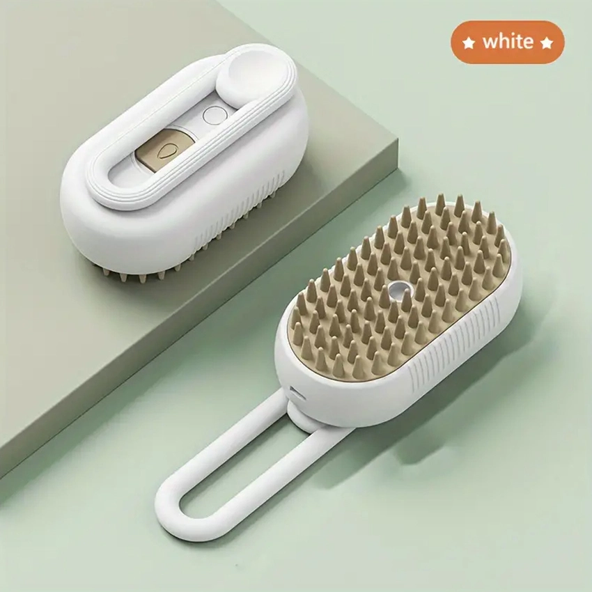 Customized Cat Steam Brush Pet Hair Grooming Spray Brush For Hair Remover manufacturers From China | Roadreign 1