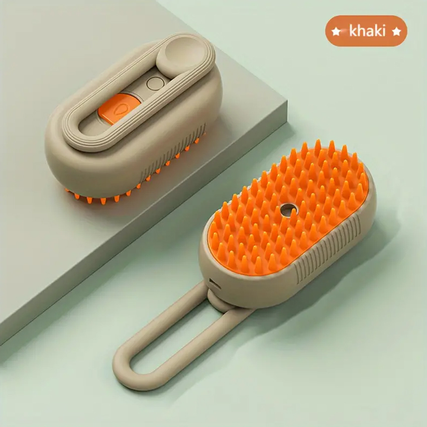 Customized Cat Steam Brush Pet Hair Grooming Spray Brush For Hair Remover manufacturers From China | Roadreign 13