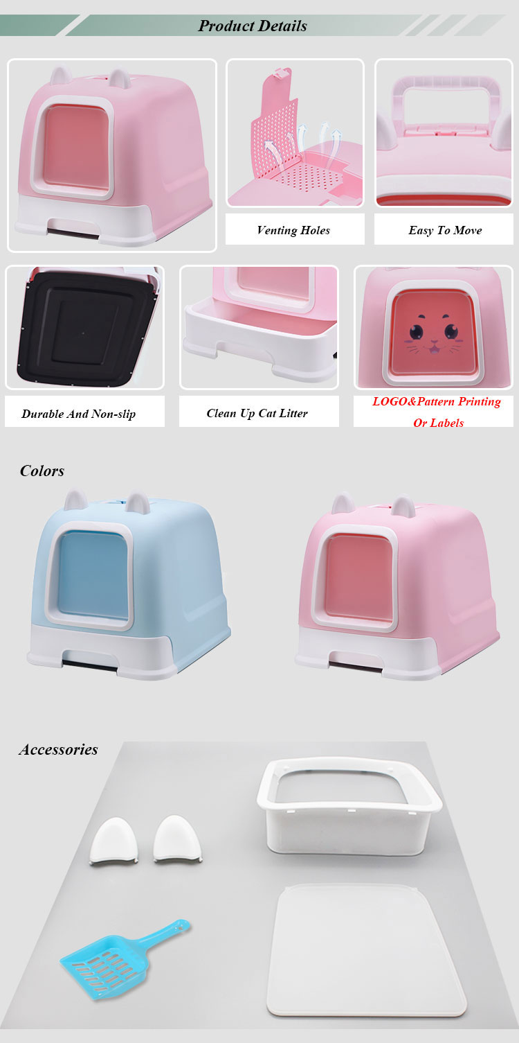 ROADREIGN - Hot Sale Indoor Large Cat Toilet All Products 9