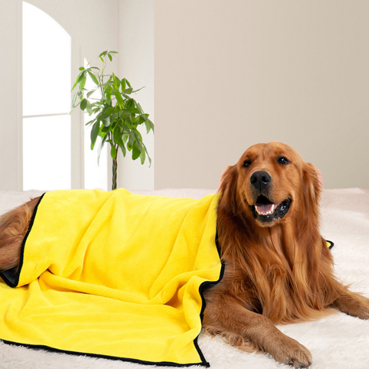 Pet Bathing Towel Quick Drying Dog Bath Towel Cat Cleaning Towel 12