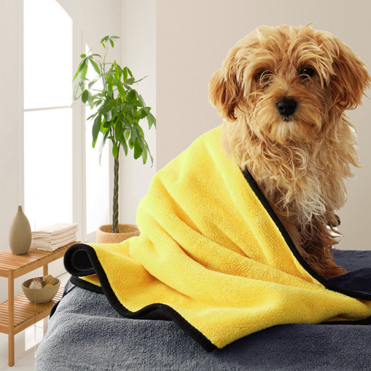 Pet Bathing Towel Quick Drying Dog Bath Towel Cat Cleaning Towel 1