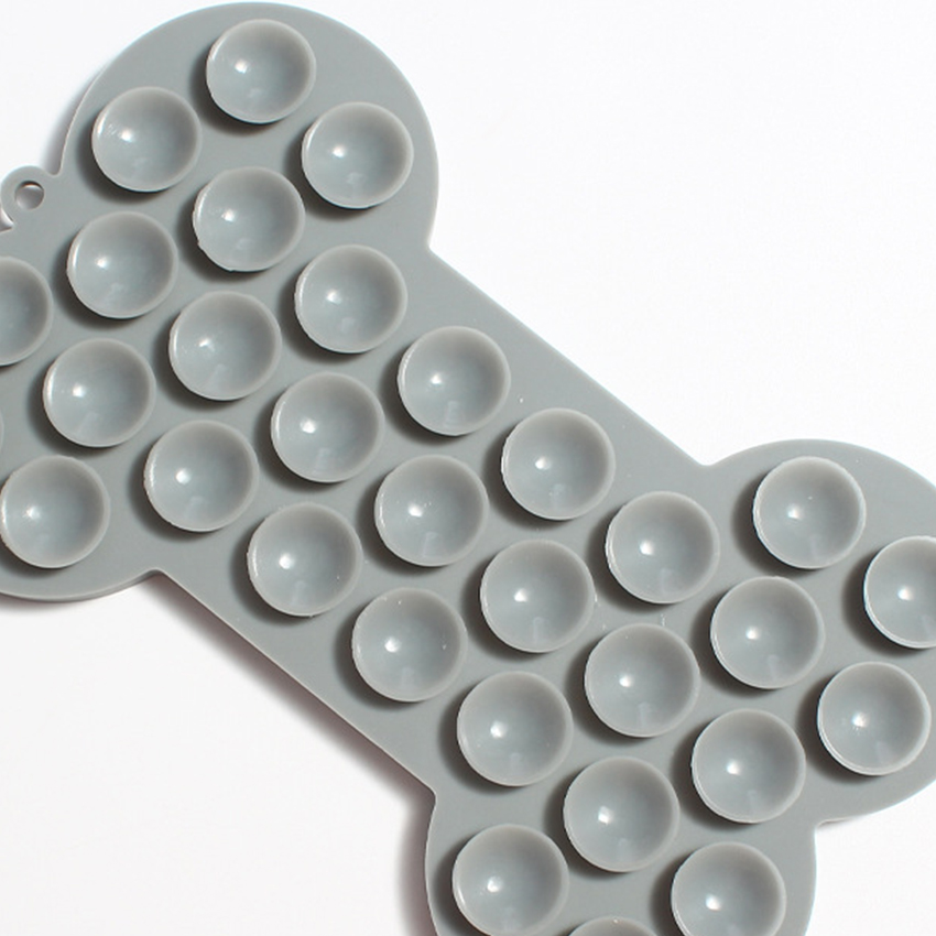 Customized Silicone Bone Shaped Dog Lick Slow Feeder Mat Cat Wet Food Dispenser manufacturers From China | Roadreign 9