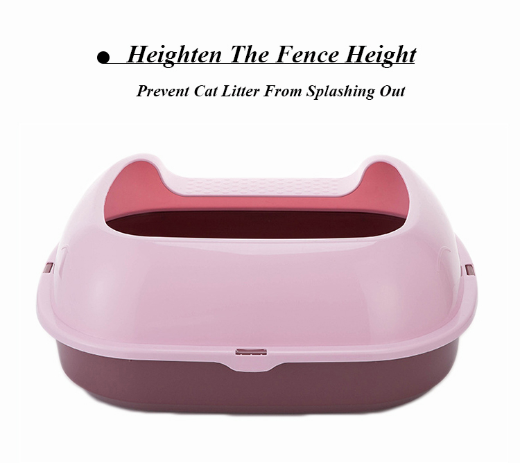 ROADREIGN - Personalized Pet Poop Cleaning Plastic Liter Box For Cat All Products 10