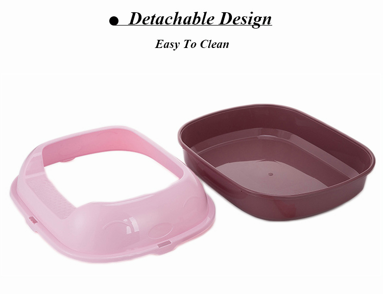 ROADREIGN - Personalized Pet Poop Cleaning Plastic Liter Box For Cat All Products 11