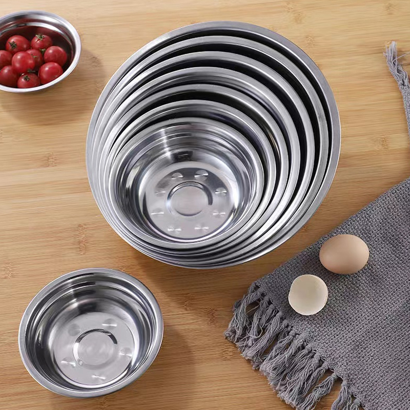 Quality stainless steel bowl Manufacturer kitchen round basin mixing bowl | Roadreign 13