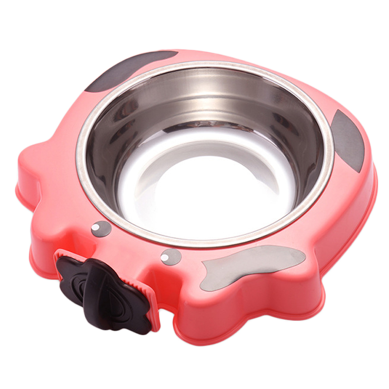 Customized dog hanging bowls stainless steel pet food dispensers manufacturers From China | Roadreign 12
